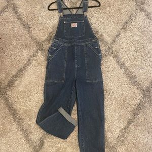 Lee size small denim overalls